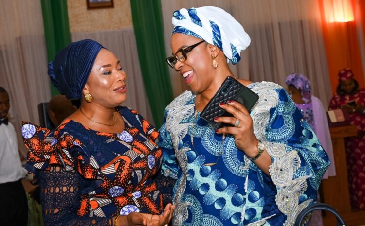  PRESIDENT DEPOWA AND WIVES OF SERVICE CHIEFS ATTEND THE ORGANISATION OF AFRICAN FIRST LADIES FOR DEVELOPMENT CAMPAIGN LAUNCH IN NIGERIA