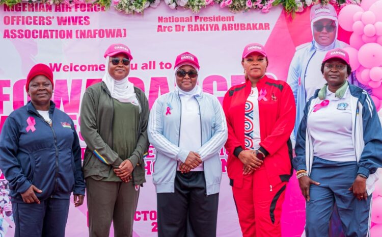  DEPOWA PRESIDENT ATTENDS NAFOWA CANCER AWARENESS WALK/TALK 2024