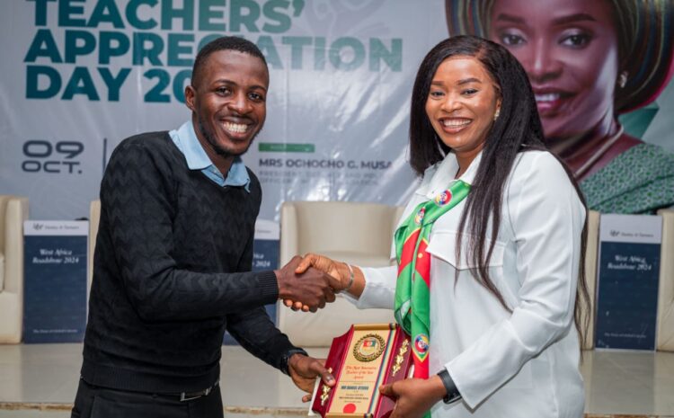  DEPOWA PRESIDENT ORGANISE TEACHERS APPRECIATION DAY FOR TEACHERS IN DEPOWA DAYCARE NURSERY PRIMARY AND SECONDARY SCHOOL MOGADISHU CANTONMENT, ABUJA.