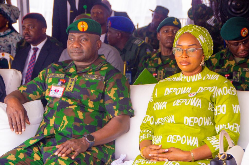 PRESIDENT DEPOWA ATTEND THE UNVEILING CEREMONY OF TA LAGBAJA CANTONMENT ON 28 FEBRUARY 2025