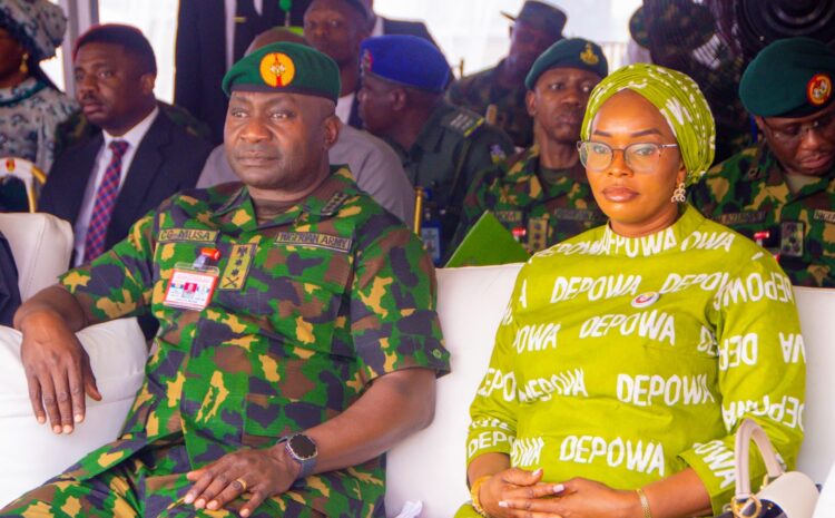  PRESIDENT DEPOWA ATTEND THE UNVEILING CEREMONY OF TA LAGBAJA CANTONMENT ON 28 FEBRUARY 2025