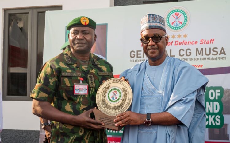 PRESIDENT DEPOWA ATTENDS COMMISSIONING OF NEW NIGER BARRACKS EXTENSION AND LINK ROAD PROJECT