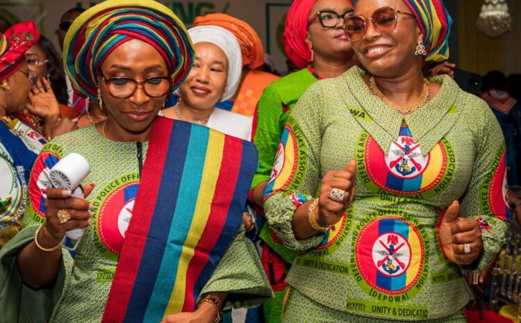  MRS MERNAN FEMI OLUYEDE TAKES OVER LEADERSHIP OF DEPOWA AS THE 16TH PRESIDENT FROM MRS OGHOGHO GWABIN MUSA